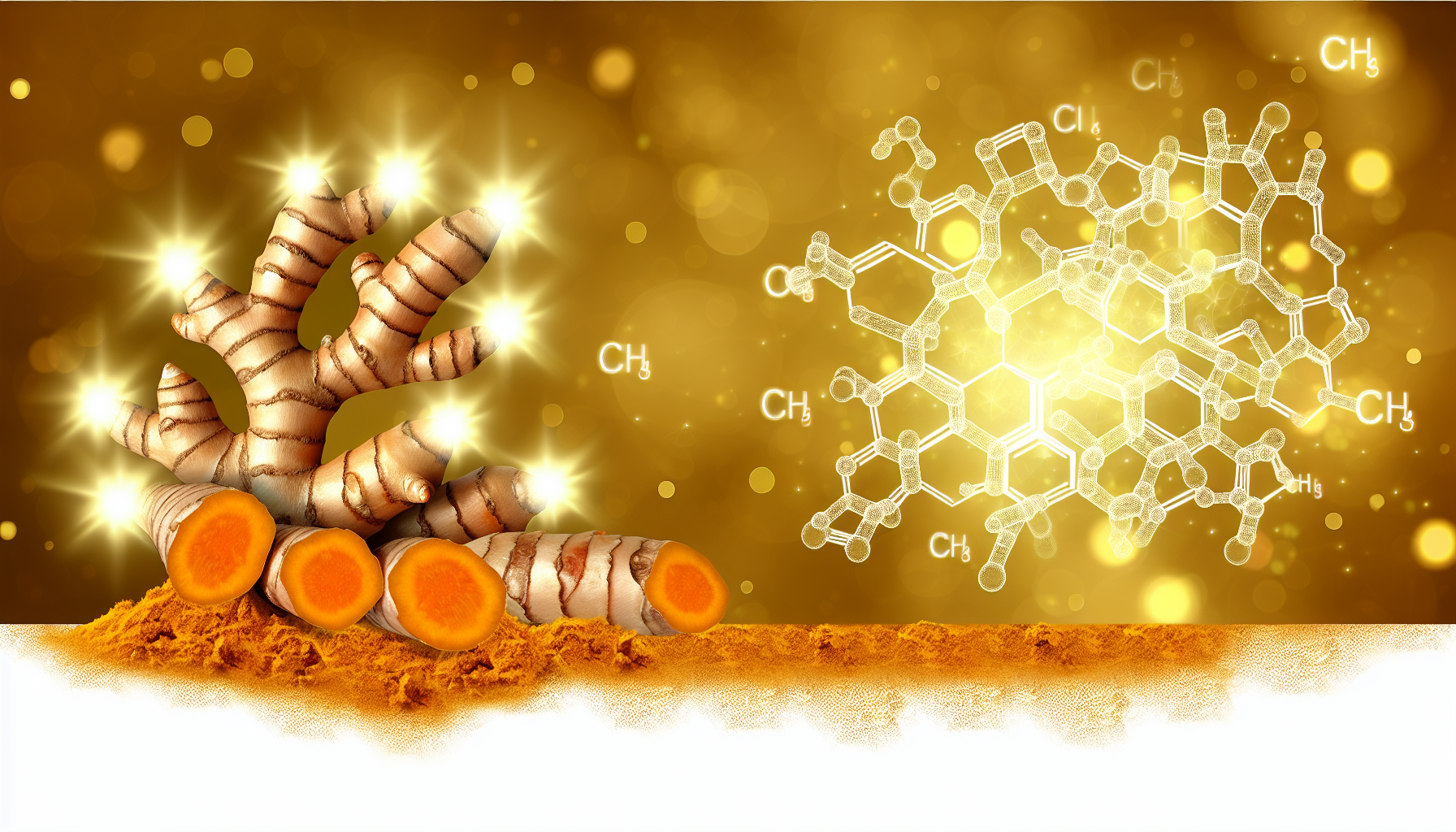 Curcumin from turmeric - powerful anti-inflammatory compound for joint health and longevity