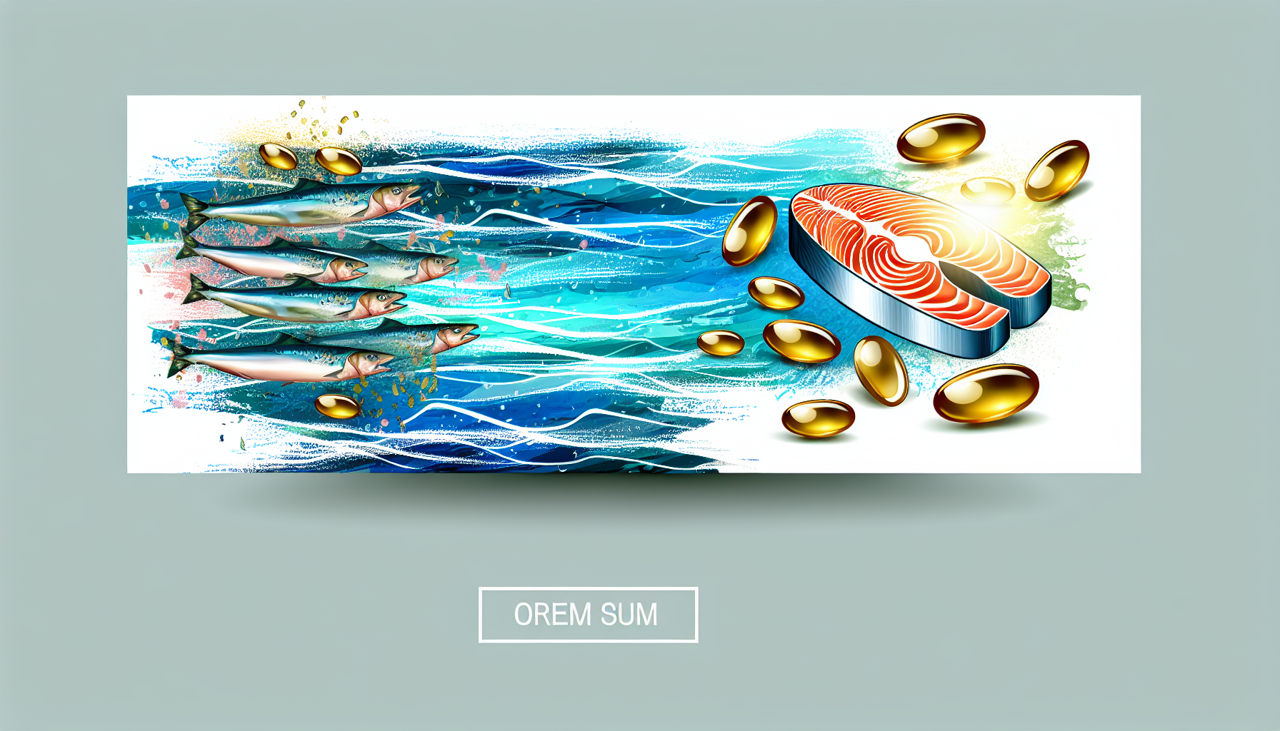 Omega-3 rich fish and supplements - essential fatty acids for heart and brain health